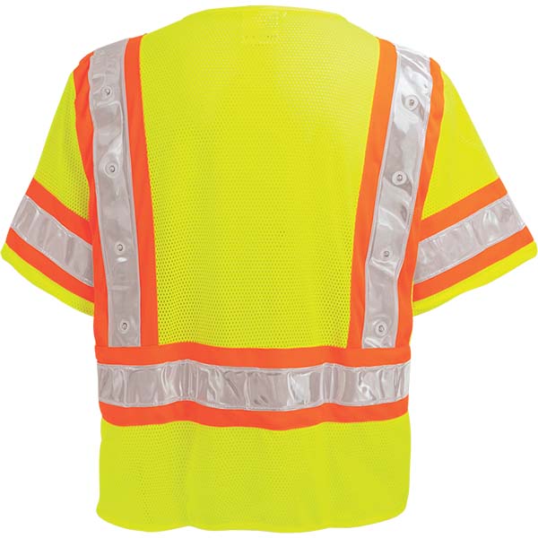 GLO-12LED FrogWear LED Safety Vest Back